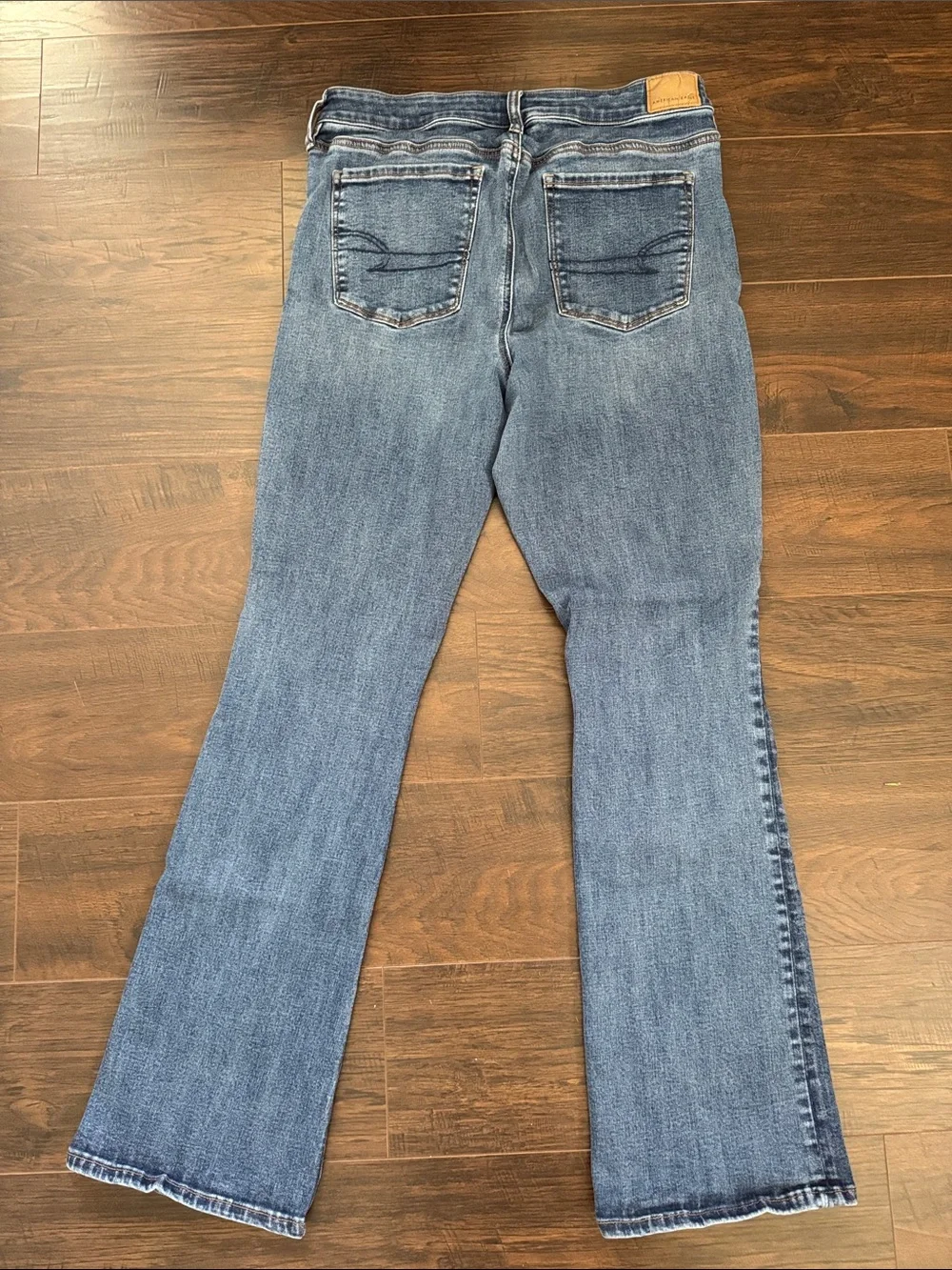 American Eagle High Rise Skinny Kick Jeans